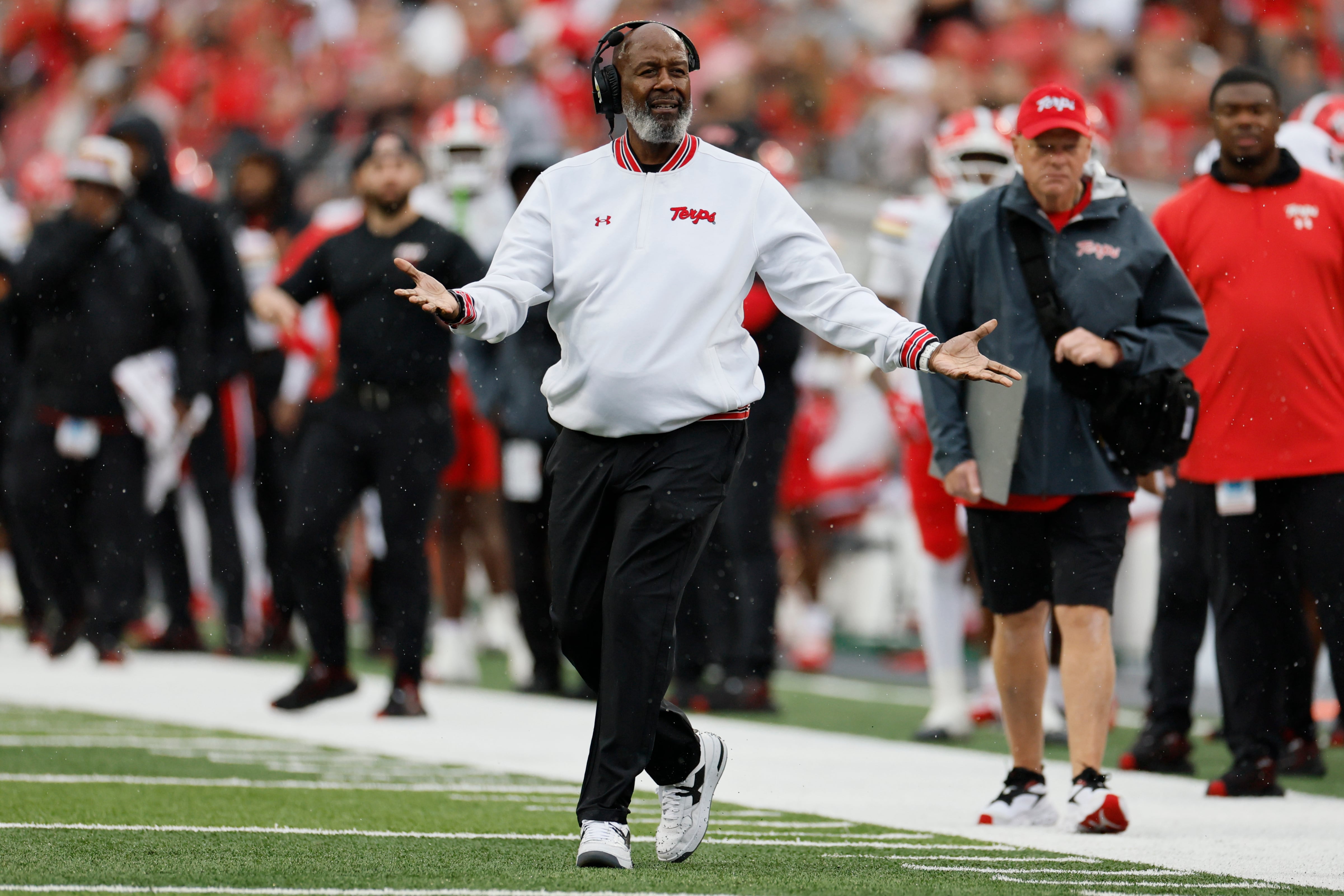 Maryland says Michael Locksley is out as football coach after Terrapins lose fifth straight game