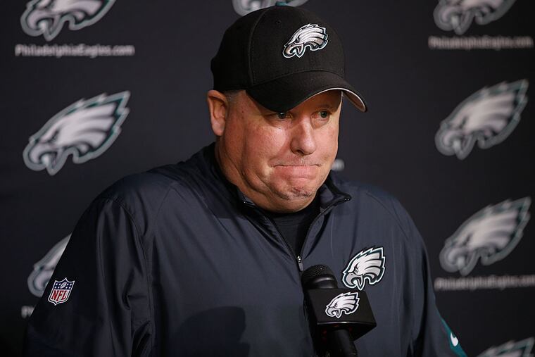 Eagles head coach Chip Kelly.