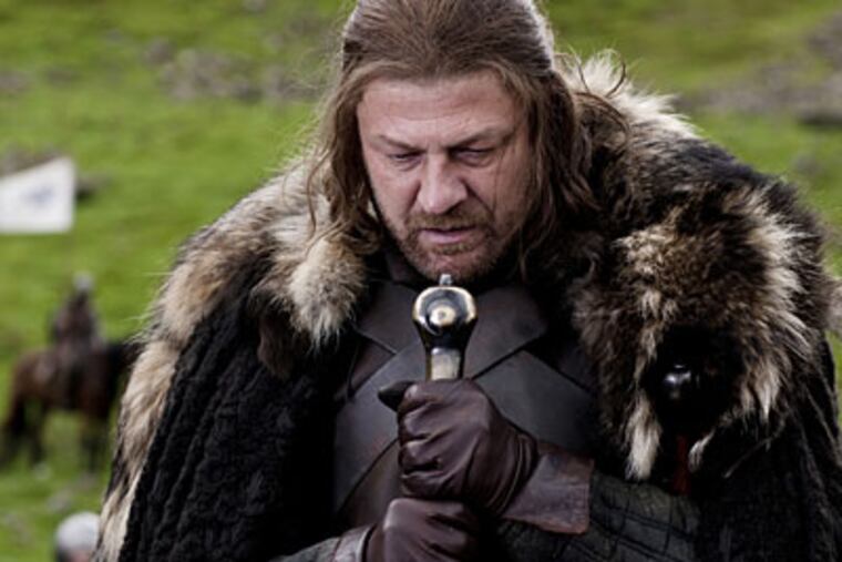 Sean Bean portrays Lord Eddard "Ned" Stark in "Game of Thrones."