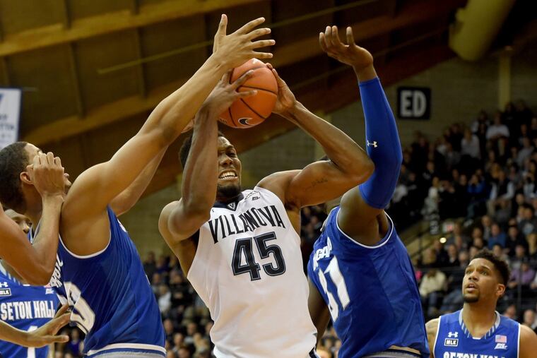 Villanova’s Darryl playing against Seton Hall last season.