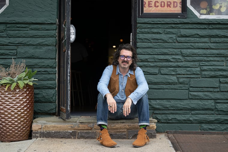 Charlie Hall at Solar Myth, the former Boot & Saddle, in Philadelphia. Hall's debut album is "Invisible Ink."