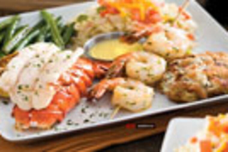 Shellfish Trio, Ruby Tuesday's.
