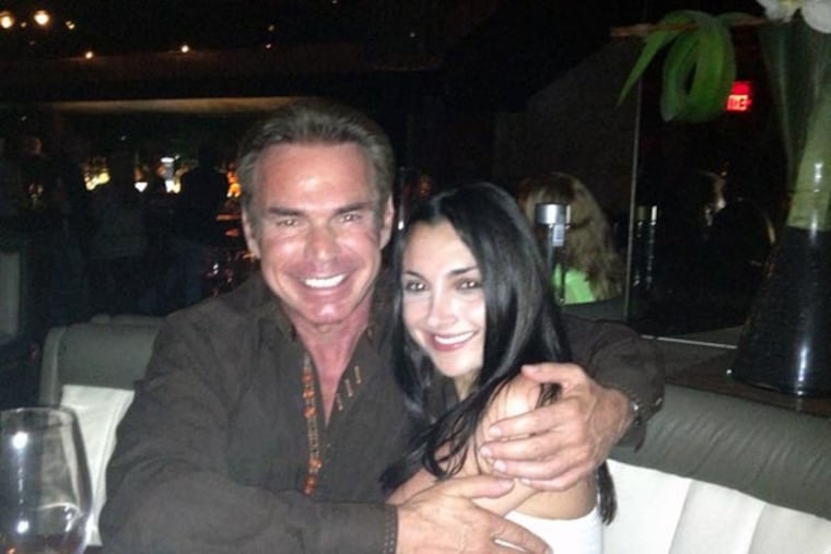 ***Handout Photo***Charles Peruto, jr., left, and Julia Law, right. Philadelphia Daily News