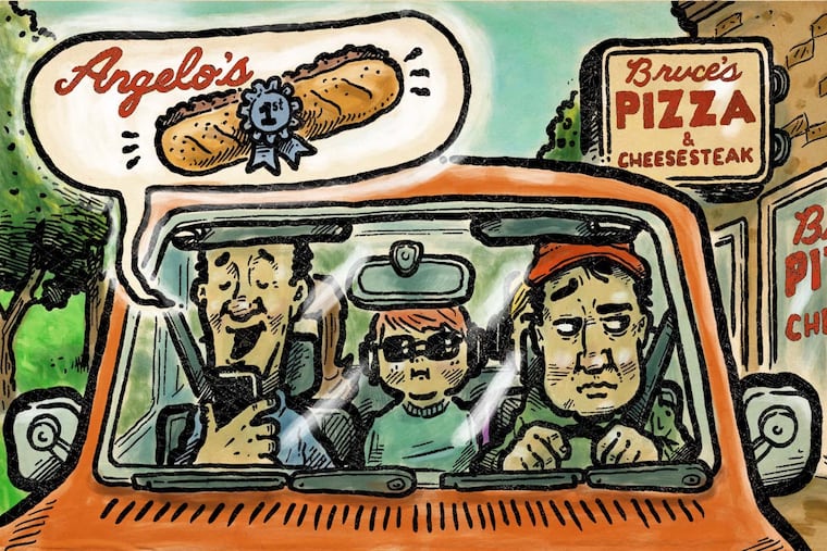 I have family visiting and they want an ‘authentic Philly cheesesteak.’ Can I just order take out from our local pizza place?
