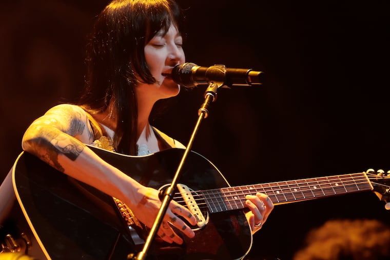 Japanese Breakfast (Michelle Zauner) performs the first of two shows at The Met Philadelphia on Thursday, May 15, 2025.