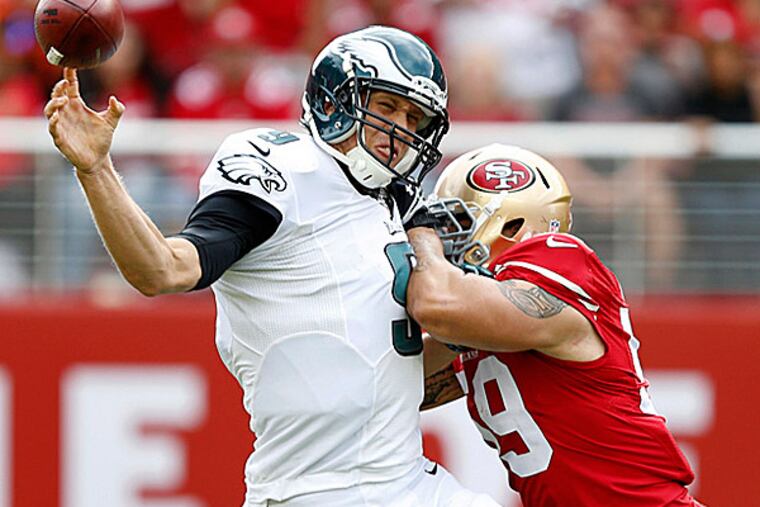 Eagles quarterback Nick Foles. (Bob Stanton/USA Today Sports)