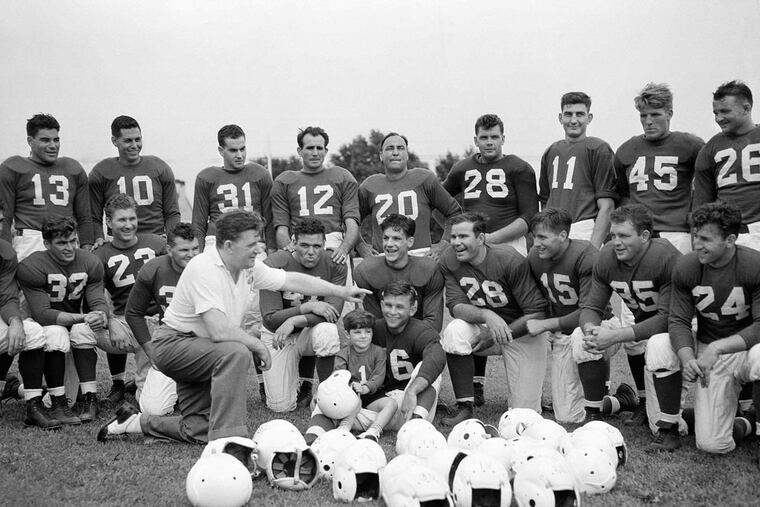 Bert Bell coached the Eagles from 1936-1940.