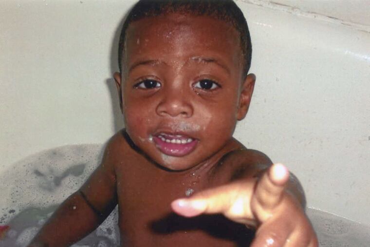 Khalil Wimes as an infant. When he died at age 6, he weighed only 29 pounds and had been abused for years.