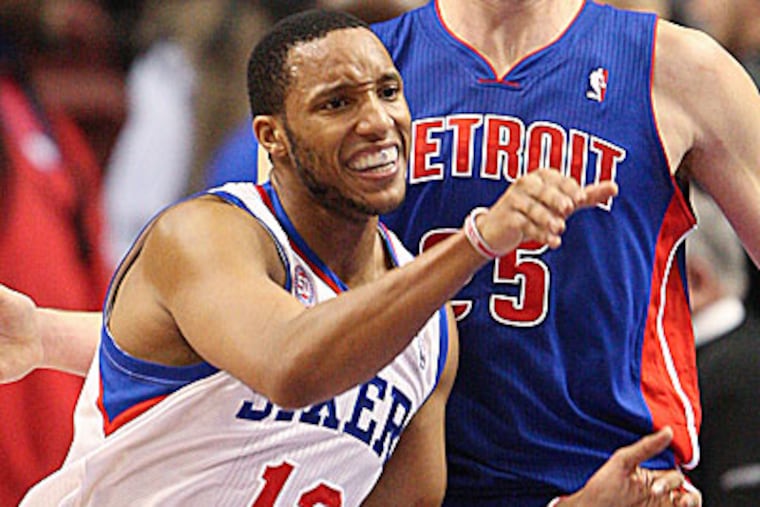 Sixers guard Evan Turner. (Steven M. Falk/Staff Photographer)