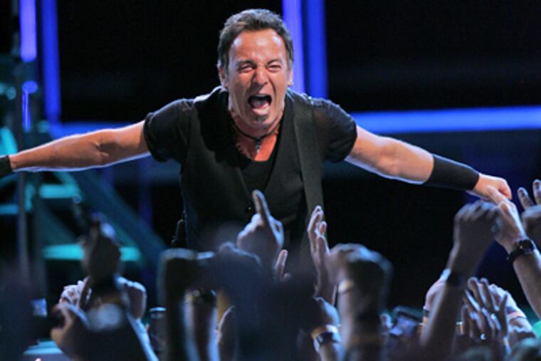 Bruce Springsteen tied Elvis in a poll of New Jerseyans. (David Swanson / Staff Photographer)