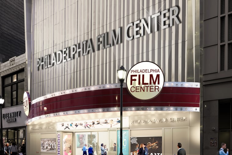 Renderings of the new Philadelphia Film Center — formerly the Prince Music Center