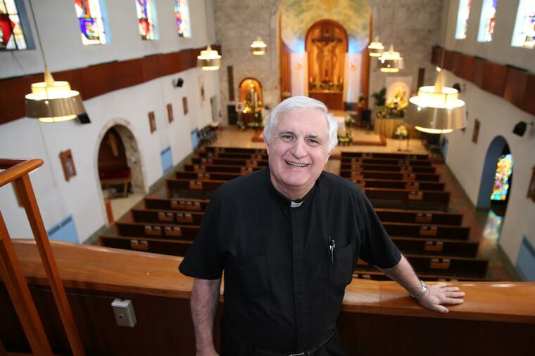 The Rev. Nicholas Martorano, longtime pastor at St. Nicholas of Tolentine in South Philadelphia. (David Maialetti/Staff Photographer)