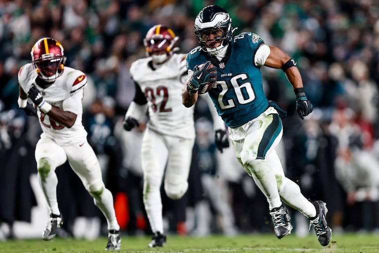 The Eagles would not be where they are right now without Saquon Barkley.