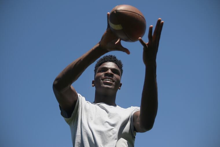 Woodrow Wilson senior Stanley King leads South Jersey with six touchdown catches.