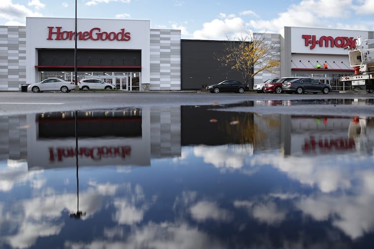 The 42,261-square-foot TJ Maxx /HomeGoods combo store in South Philadelphia. It will open at 8 a.m this Sunday at the Columbus Crossing shopping center at 1851 S. Columbus Blvd.
