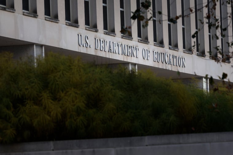 The Education Department building in D.C.