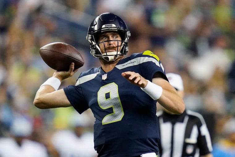 Sean Mannion, previously a quarterback with the Seahawks, is the new Eagles offensive coordinator.