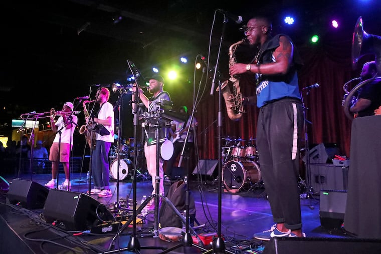 Philly band Snacktime playing at Brooklyn Bowl Philadelphia in 2022. The Fishtown club will host Local Noise Philadelphia, an old fashioned battle of the bands competiution