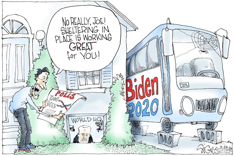 Joe Biden goes underground.