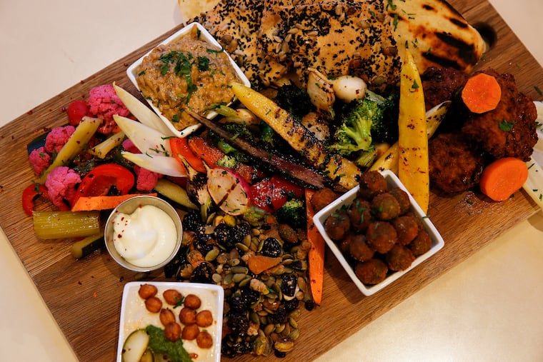 The Grand Mezze at Irwin's in the Bok Building in South Philadelphia.