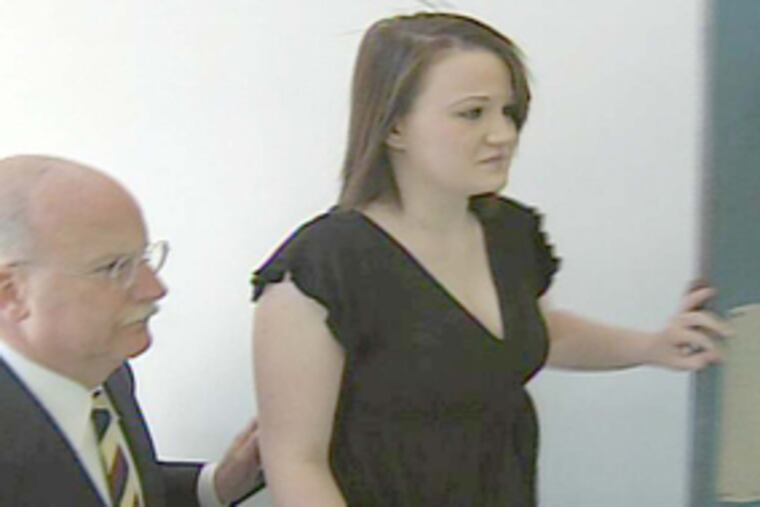 Mia Sardella, 19, a student at Drexel University, was charged with first-degree murder and 10 other charges yesterday in the death of her newborn.