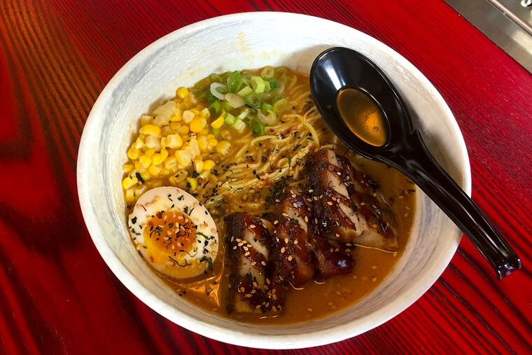 Miso ramen at Cheu Fishtown, 1416 Frankford Ave.