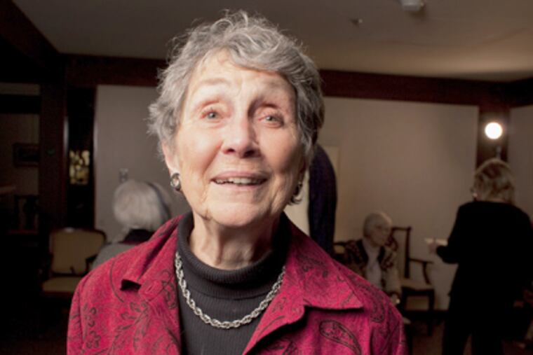 Peggy Brick, sex educator and author, lives at Kendal at Longwood. (Ed Hille / Staff Photographer)