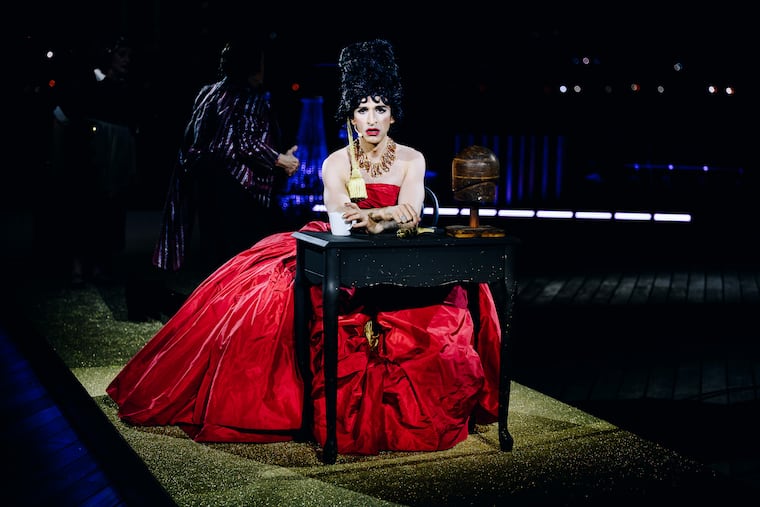 Opera Philadelphia general director and president Anthony Roth Costanzo plays Maria Callas in "Galas" at Little Island.