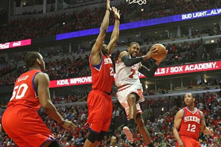 “All it takes is effort. Concentration. Understanding what we have to do, and do it,” Evan Turner said. (Ron Cortes/Staff Photographer)