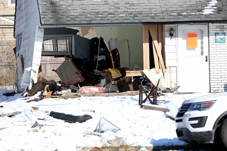 Philadelphia police officer Gregory Campbell, 27, was arrested and charged with DUI, aggravated assault, and related offenses after he allegedly drove his speeding car into the living room of a home on the 2800 block of Comly Road, severely injuring the homeowners and killing their two dogs.