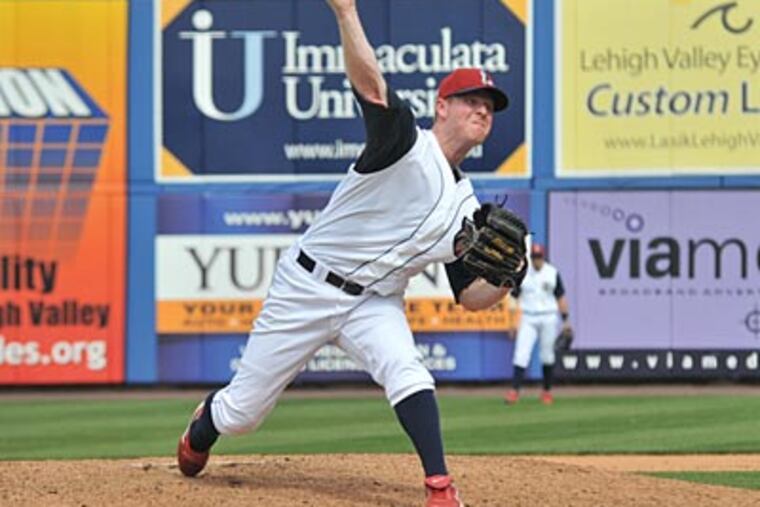 Brian Gordon is in his 15th minor-league season. (Photo courtesy of the Lehigh Valley IronPigs)