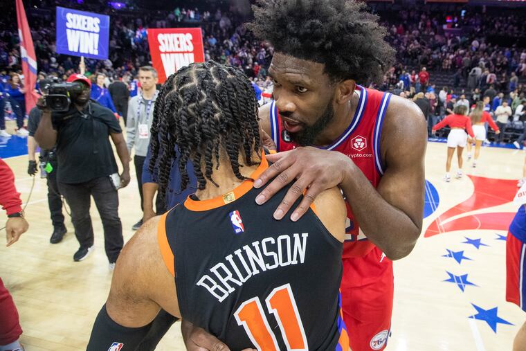 Sixers star Joel Embiid and Knicks ace Jalen Brunson are set to square off in a first-round series.