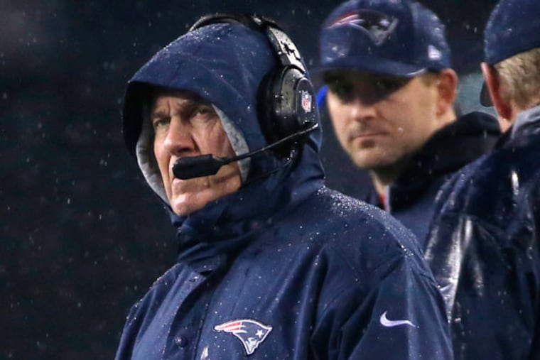 Patriots head coach Bill Belichick. (Elise Amendola/AP)