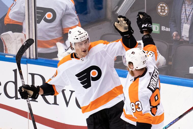 The Flyers won their round-robin opener. They return to the ice Thursday against the Capitals.