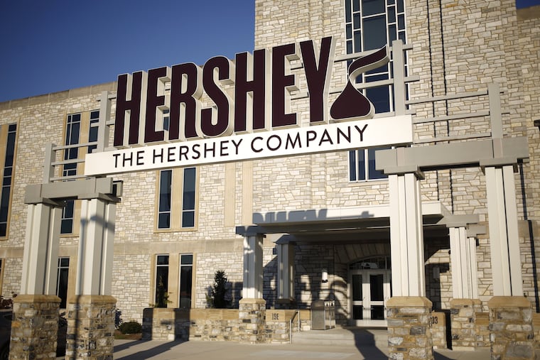 The Hershey Co. headquarters in Hershey, Pa.