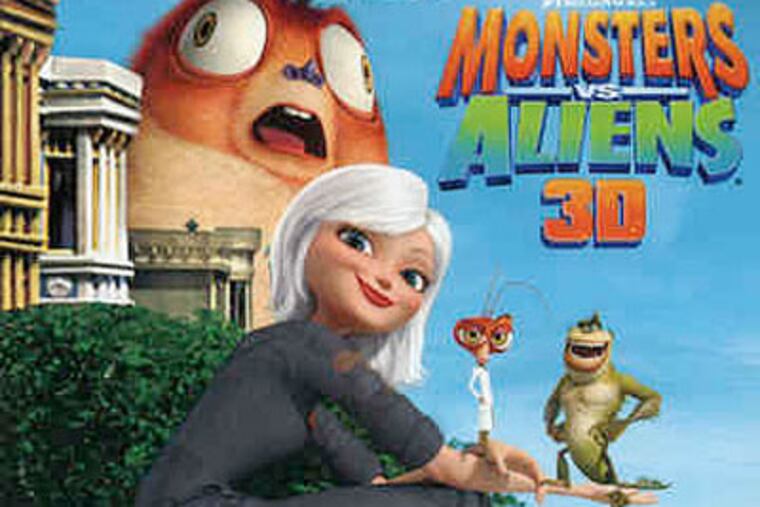 As the brand wars heat up, Samsung has snagged "Monsters vs. Aliens," and, later in the year, the "Shrek" series, in an exclusive distribution deal to all those who buy their 3-D sets.