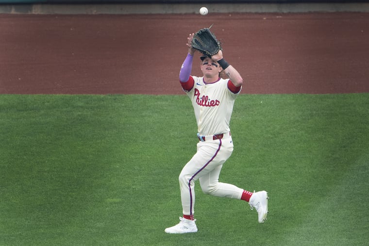 This season, Phillies outfielder Harrison Bader has a .789 OPS against right-handers, compared to a .719 marker against lefties.