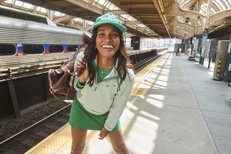 Philly-based lifestyle brand Addison Bay is collaborating with the Eagles on a clothing line curated for women and designed to blend fashion and comfort.