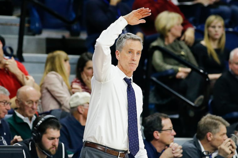 Steve Donahue coached Penn to a season-opening victory Tuesday night.
