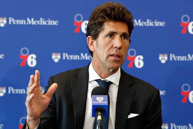 HSBE president Bob Myers is leading the search for Daryl Morey's replacement.