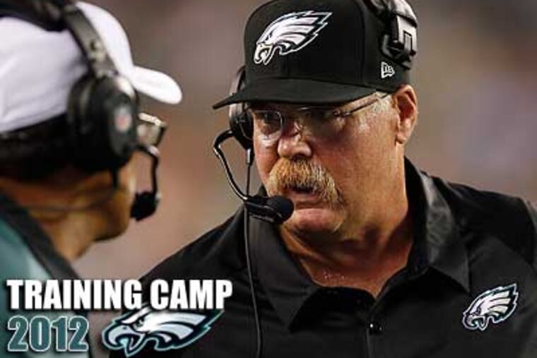 Andy Reid said he is not concerned about a contract extension. (David Maialetti/Staff Photographer)