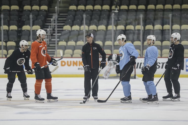 The Flyers had to regroup and move on following Wednesday night’s blowout loss to the Penguins in Game 1 of the Eastern Conference Quarterfinals.