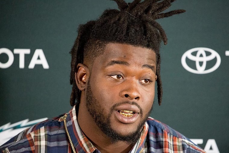 Tim Jernigan, traded to the Eagles from Baltimore before the draft, will likely line up next to Fletcher Cox on the interior line.