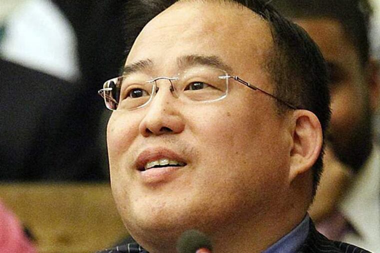 David Oh (AKIRA SUWA / STAFF PHOTOGRAPHER)