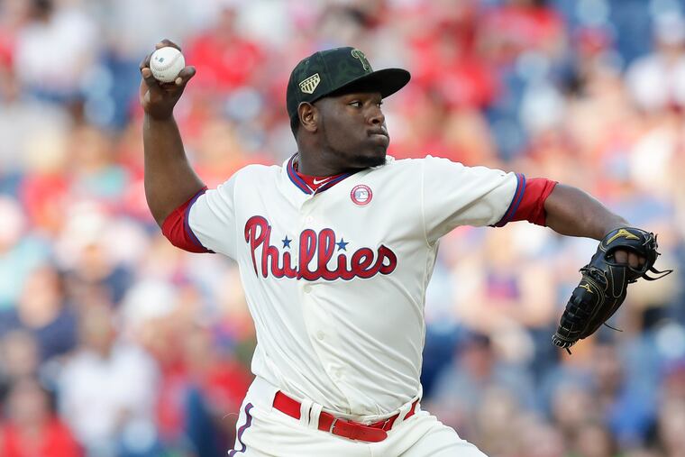 Hector Neris has been used as a closer recently, even though Gabe Kapler won't call him that.