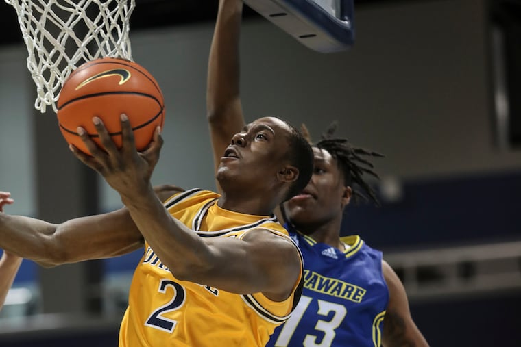 Drexel's Melik Martin, seen here in action against Delaware earlier this month, brought a lot of energy against William and Mary on Saturday.