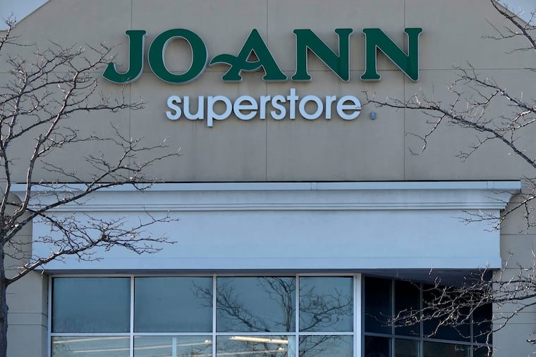 A Joann retail store is seen in Arlington Heights, Ill., Wednesday, Jan. 15, 2025. The company said its stores, Joann.com, and the mobile app will remain open and operate as it conducts going-out-of-business sales.