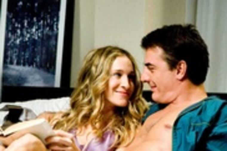 Sarah Jessica Parker and Chris Noth star in "Sex and the City."