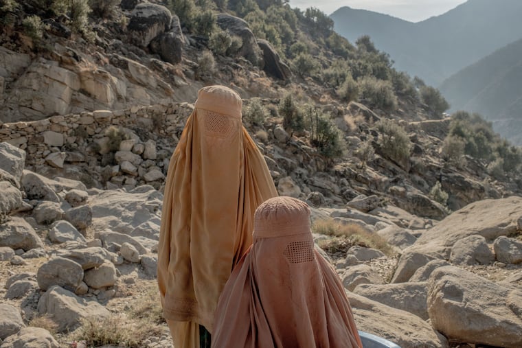 Women wait to be attended by a doctor at a mobile clinic in Badgor Village, Dewa Gal Valley, Kunar Province, Afghanistan, Dec. 10, 2025. The Taliban may be boisterous in Kabul and have a tight grip on power, yet elsewhere they find themselves targeted and face crises both at home and abroad.