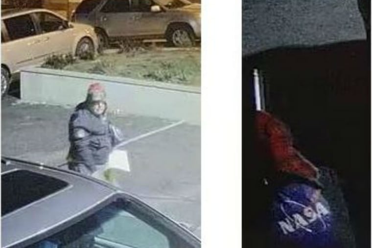 This man wanted for leaving offensive signs in Upper Darby.